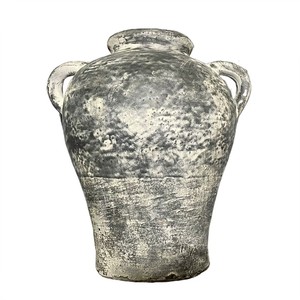 Vaso di anfora per fiori, antico Deco in fibra di vetro grande vaso di terracotta, Design retrò urne per Hotel/decorazioni per la casa, pavimento vaso - Product Image 2