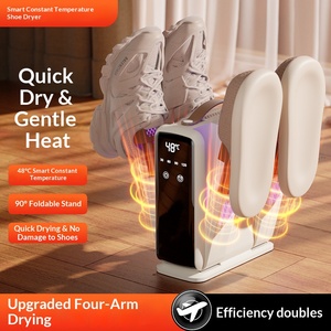 Secador de Zapatos Eléctrico Inteligente con Temporizador, Plegable, de Cuatro Brazos, Secado Rápido, Deshumidificación, Temperatura Constante, <span class=keywords><strong>para</strong></span> Uso Doméstico - Product Image 4