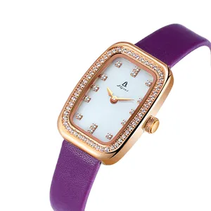 2024 Nieuwste Dames Ketting Horloges Voor Vrouwen Luxe Ovaal Blauw En Zwart Quartz Horloges Charme Vrouw Horloges