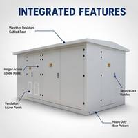 Wanbo-177 OEM Personalizzata 10kV 0.4kV Sottostazione Elettrica Compatta Prefabbricata per Esterni Resistente alle Intemperie