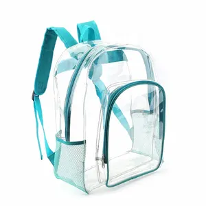 Hoch leistungs wasserdichter klarer transparenter PVC-Rucksack Großhandel klarer Mini-Rucksack für Schulkinder