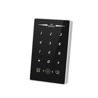 Clavier HTTP MQTT RJ45 TCP/IP API Lecteur de carte réseau Machine de contrôle d'accès par carte 13,56 MHz et code QR Tactile Mot de passe