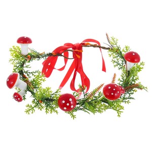 Serre-tête de mariée populaire européen et américain, accessoires de cheveux de mariage, couronne de fleurs artificielles, vente chaude - Product Image 1