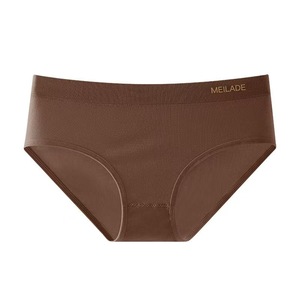 Braguitas <span class=keywords><strong>de</strong></span> Bikini Sexys <span class=keywords><strong>de</strong></span> Cintura Media, Tejidas, Sin Costuras, Sólidas, para <span class=keywords><strong>Mujer</strong></span> - Product Image 5