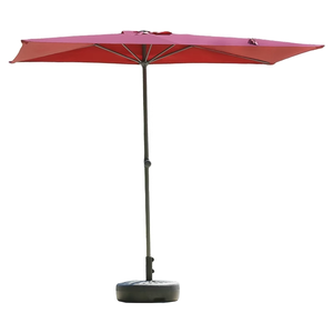 Base Moderna <span class=keywords><strong>para</strong></span> Sombrilla Rectangular de Tamaño Mediano, <span class=keywords><strong>para</strong></span> Exteriores, con Poste de Aluminio, <span class=keywords><strong>para</strong></span> Patio, en Poliéster - Product Image 6