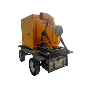 Pompe à eau diesel mobile de haute qualité et robuste avec remorque pour l'irrigation agricole - Product Image 2