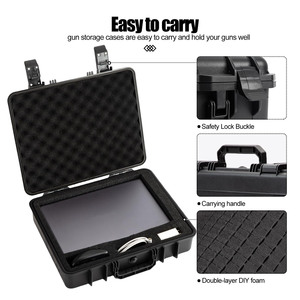 Estuche Rígido para Pistola con Ruedas GLARY de Gran Capacidad, Estuche Protector Táctico para Exteriores con Ruedas para Herramientas - Product Image 3