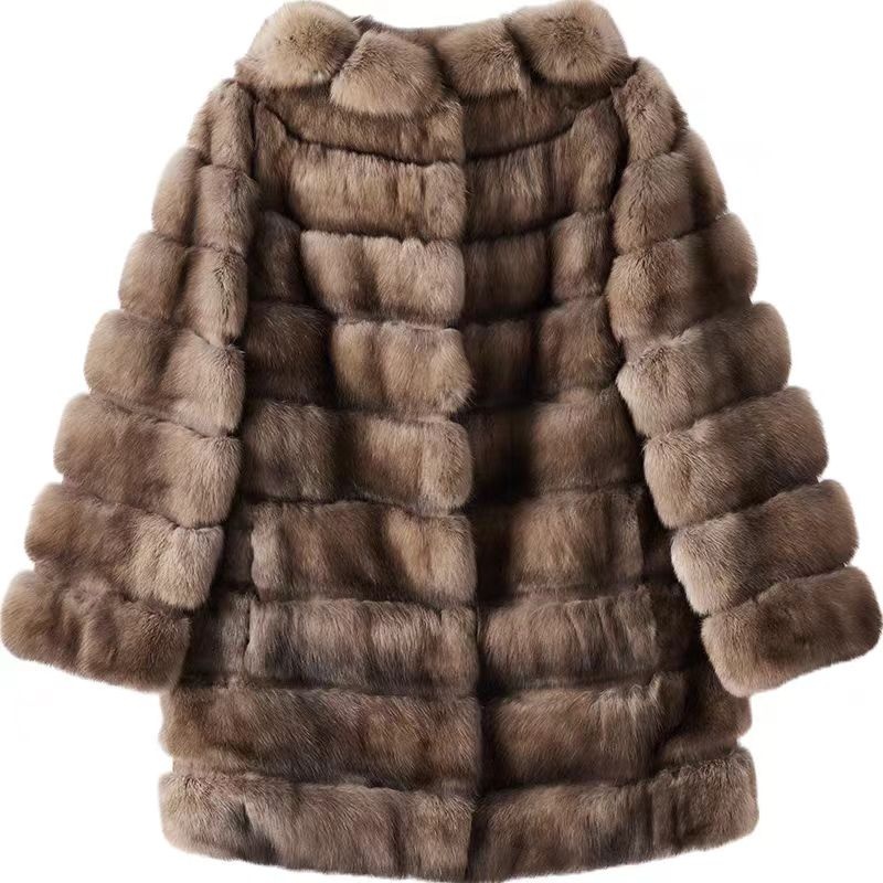 DAMA ロシア産セーブル 大判ケープ　サイズ2 日本製 スカーフ アウトレット 2枚 セット シルク 100% 高級