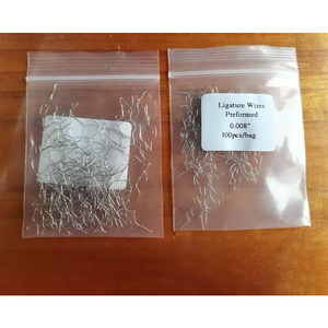 Lacci Ortodontici Kobayashi Shorty in Acciaio Inossidabile di Grado Medico, Fili di Legatura Manuali di Alta Qualità per Materiali Odontoiatrici - Product Image 2