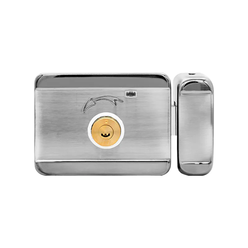 Electric Rim Door Lock Intelligent Biometric Fingerprint Nfc Smart Lock For Outdoor Gate Door