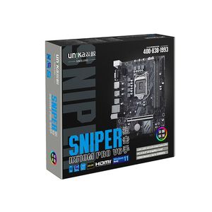 Tarjeta Madre UNIKA UN-<span class=keywords><strong>H510M</strong></span> <span class=keywords><strong>PRO</strong></span> V6 SNIPER Nueva, LGA1200, Compatible con CPUs <span class=keywords><strong>Intel</strong></span> de 10.ª/11.ª Generación, Precio de Fábrica, Excelente Calidad - Product Image 6