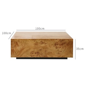 SWT Nuovo Tavolino da Caffè Moderno di Alta Qualità in Legno con Cassetto Personalizzato per Arredamento Soggiorno - Product Image 6