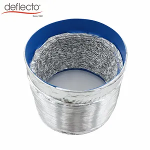 HVAC Bare Duct Aluminum Flexible Duct Air Conditioning Duct Wrapped