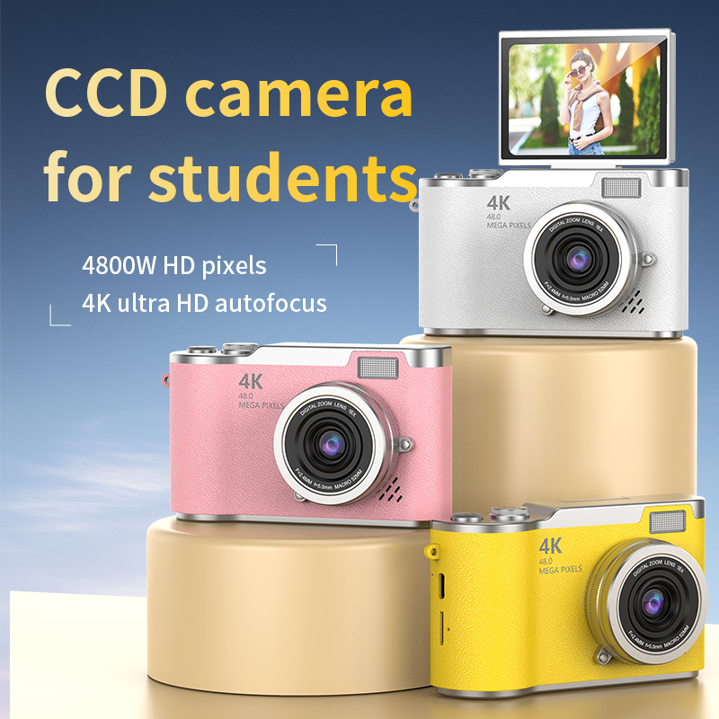 LK-007 Entry-Level CCD Camera with 4K Video, Auto-Focus & 2.4-Inch ...