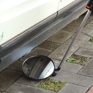 22cm unter Fahrzeug inspektions spiegel mit Taschenlampe parkplatz Blind Spot Convex <span class=keywords><strong>Mirror</strong></span> - Product Image 4