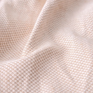 Tela de Tapicería de Poliéster para Sofás, Material Textil para el Hogar, Diseño a Cuadros, Color <span class=keywords><strong>Beige</strong></span>, Textura Dobby, Venta de Fábrica TengHui - Product Image 2