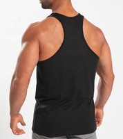 OEM personnalisé 100% coton gilet d'entraînement lourd musculation muscle Fitness Stringer course Singlet Gym débardeur pour hommes