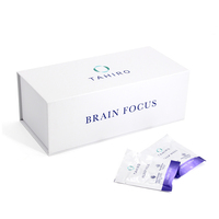 Boîte d'emballage pharmaceutique de luxe personnalisée, boîte d'emballage de sachet de poudre pour les compléments alimentaires, pochette