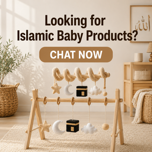 Mobile musical de berceau islamique pour nouveau-né, avec clochette, étoiles rotatives, Mecque et Coran, pour bébé fille et garçon - Product Image 6