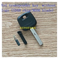 Vente en gros de clés de voiture Volvo ID48 Chip Transponder Key for S60 S80 XC90 V70 (NE66 Blade)