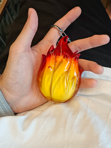 Nihao Flame Design pour /Pro <span class=keywords><strong>2</strong></span> Case |   Couverture protectrice en résine transparente à dégradé 3D, peinture UV, décoration, vente au détail - Product Image 4