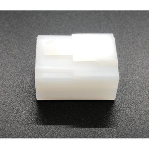 Conector de 4 pines de 6.3 mm para auto, DJ7042-6.3-21, macho y hembra, plástico blanco, conector en T - Product Image 2