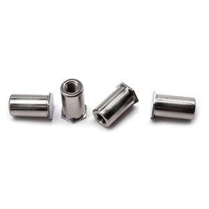 Vis autotaraudeuses hexagonales à œillet en acier inoxydable 304 de grade 6.8 pour trous aveugles, écrous à œillet hexagonaux pour plaques automobiles - Product Image 3