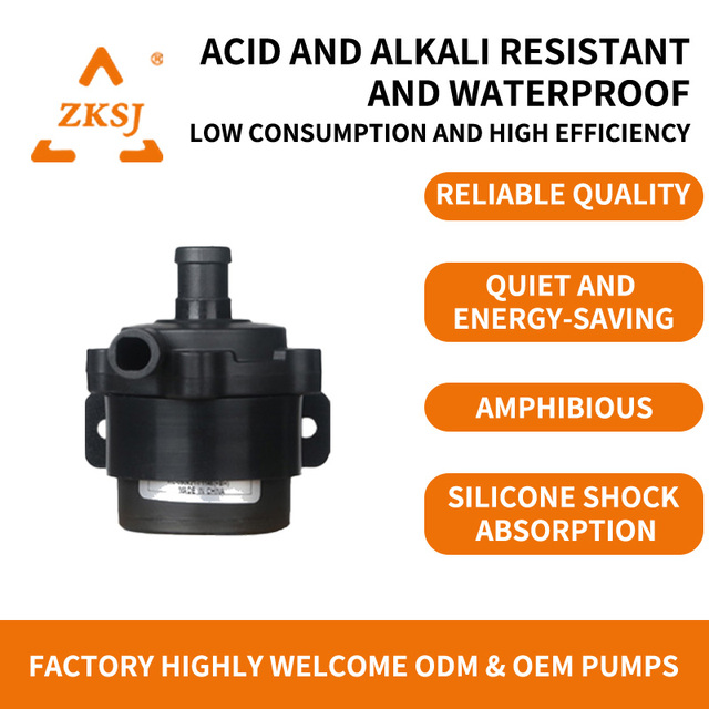 Silent Mini 12 V Circulation Small Swimming Marine Pool Electric Hydraulic Jet Vacuum PumpSubmersible Magnetic Aquatic Dc Pump