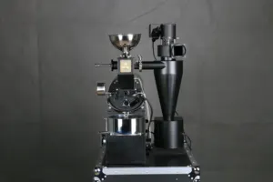 SANTOKER mesin sangrai kopi bluetooth, mesin Pemanggang Kopi R300 100g 300g 500g, mesin sangrai kopi