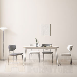 Day <b>Chair</b> Stackable <b>Restaurant</b> <b>Chair</b> Commercial Dining <b>Chair</b> Soft Boucle Compact Comfort <b>Chair</b> Tool Free Assembly for Cafe - Product Image 1