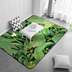 Alfombra de área moderna personalizada impresa con tapete 3D ecológica alfombra de salón grande alfombras y alfombras con fondo de algodón para sala de estar - Product Image 6