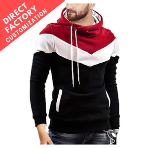 Sweat à capuche oversize en molleton de couleur unie en coton biologique pour hommes avec impression personnalisée du service OEM d'automne du Bangladesh - Product Image 5