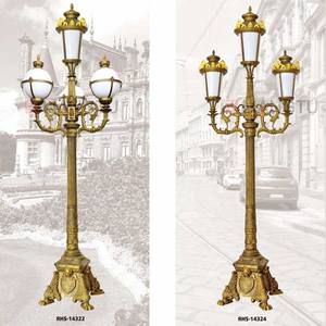 Poste <span class=keywords><strong>de</strong></span> luz <span class=keywords><strong>de</strong></span> aluminio <span class=keywords><strong>fundido</strong></span> <span class=keywords><strong>de</strong></span> hierro, fabricante <span class=keywords><strong>de</strong></span> China, 3 adornos, lámpara <span class=keywords><strong>de</strong></span> iluminación exterior - Product Image 6