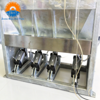 Caixa de Abate e Atordoamento de Gado com Fixação Pneumática e Inclinação, Capacidade de 20 Cabeças/Hora, Equipamento para Abate de Bovinos Galvanizado a Quente