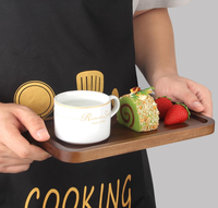 Moderne rechthoekige acacia houten schotels, houten serveerblad, keuken charcuterie, sushi, fruit, snack borden, plank