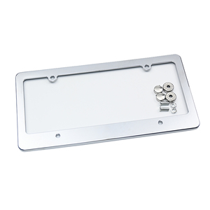 Cadres de plaque d'immatriculation de voiture avec <span class=keywords><strong>logo</strong></span> personnalisé imprimé vierge en plastique porte-numéro de plaque avec taille américaine standard - Product Image 6