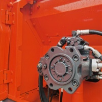 Excavatrice sur chenilles d'occasion Doosan DX300LC-9C 30 tonnes, d'origine coréenne, matériel de terrassement, faible nombre d'heures de travail, accessoires inclus.