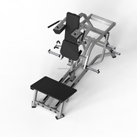 Appareil de musculation professionnel à charge libre pour la musculation des jambes, Leg Press et V-Squat, en acier, usage commercial, 1.6T