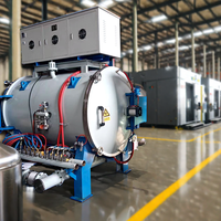 Precio competitivo Horno de carbonización de cámara única Circulación externa Refrigeración por agua Máquina de vacío de temperatura constante