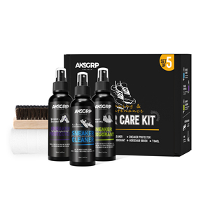 <span class=keywords><strong>Produits</strong></span> de <span class=keywords><strong>nettoyage</strong></span> de <span class=keywords><strong>chaussures</strong></span> AKSGRP, kit de <span class=keywords><strong>nettoyage</strong></span> de <span class=keywords><strong>chaussures</strong></span> liquide pour baskets, kit d'entretien des <span class=keywords><strong>chaussures</strong></span> 5 en 1 - Product Image 1