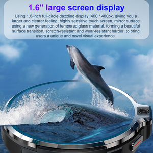 4G Plug-In 64Gb Dm30 Dual System <span class=keywords><strong>Smart</strong></span> Watch Hd Display Waterdichte Gps <span class=keywords><strong>Android</strong></span> En Ios Compatibiliteit Oproep Beantwoorden Silicagel - Product Image 3