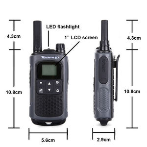 <span class=keywords><strong>Teamup</strong></span> thaïlande 245MHz talkie-walkie am fm radio de poche pour 10KM longue distance de conversation avec décalage VHF ou UHF - Product Image 4