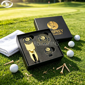 Herramienta de Reparación de Divots de Golf Personalizada con Punta Única y Marcador de Pelota, Set Metálico con Logotipo, Venta al por Mayor, Herramienta de Reparación de Divots de Golf en Blanco - Product Image 2