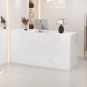 Comptoir de réception de bureau, table d'accueil, bureau d'accueil pour SPA et salon - Offre spéciale - Product Image 5