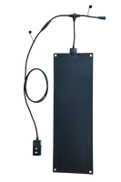 Tapetes Calefactores de Piso Flexibles de PVC Ecológicos de 20" X 30" para Exteriores, 110-220V, Cable de Alimentación con Certificación ETL para Hoteles, Escuelas y Casas de Huéspedes