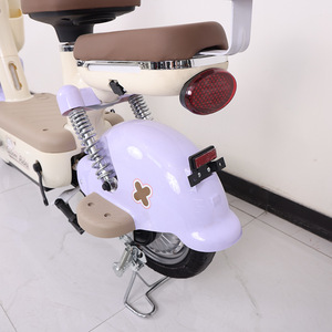 Mini-moto/Pocketbike à batterie plomb-acide 48V 351500W, vitesse maximale 25 km/h, 2 places, pour trajets urbains, avec phare à cils mignon - Product Image 6