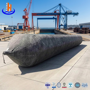 <b>Inflatable</b> Cylindrical Vessel Airbag for Ship Salvage Launch Docking Hoisting Tear-Resistant NR/SBR Blend Rubber CCS/BV/ISO - Product Image 1