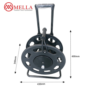 <span class=keywords><strong>Avvolgicavo</strong></span> Industriale Retrattile Mella 80m 15A Portatile in ABS per Officina, Garage, Esterni - Product Image 3
