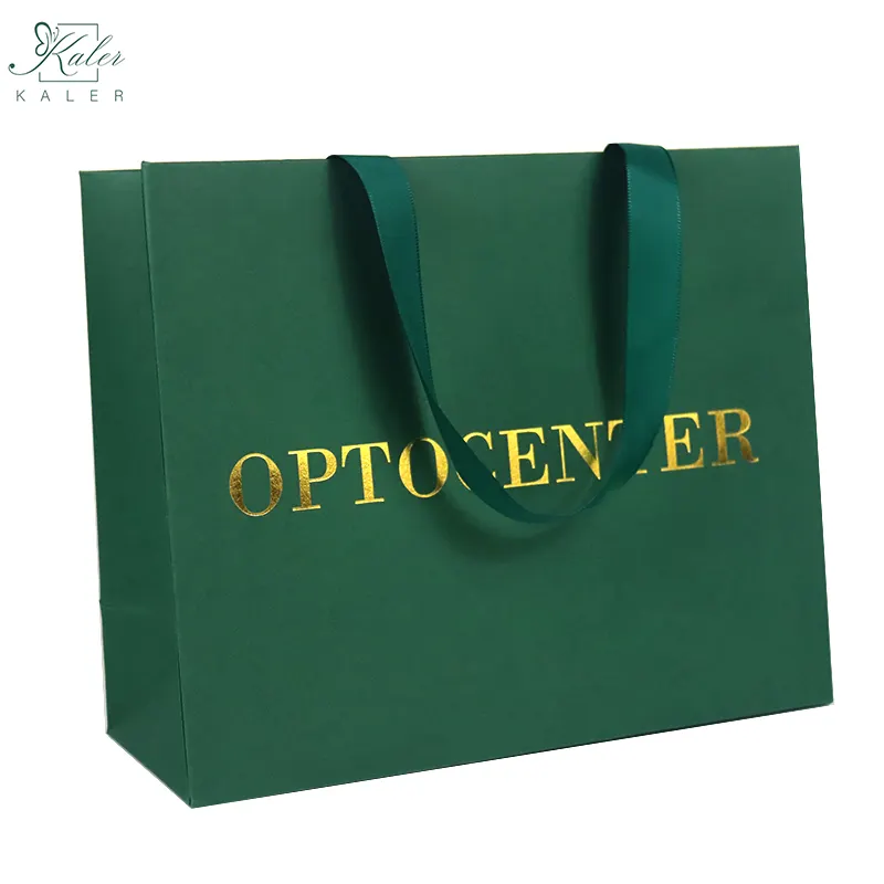 Sac d'emballage écologique pour vêtements, sacs en papier avec logo imprimé, sac de shopping de marque de luxe, pour magasin de tissu, offre spéciale,