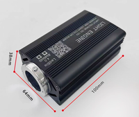 Moteur de lumière à fibre optique LED MINI RGBW 16W, application + télécommande